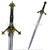 43" Foam Sword Replica Costume Sun Medieval LARP Cosplay Prop Knight Silver