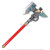 27.5" Foam Power Axe War Hammer Space Marine Video Game Replica Halloween Costume Cosplay Display