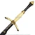 47.5" Foam Verseo Verleso Expedition Sword Video Game Replica Halloween Costume Cosplay Prop