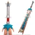 41" Foam Zack Zinogre Sword Monster Fantasy Video Game Costume Final Cosplay Hunter Prop