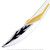 26.5" Foam Saba Ranger Power Mighty Replica Anime Tiger Morphin Cosplay Costume Ranger Prop White