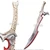 39" Foam Predator Yautja Sword Replica Costume Cosplay Display Prop