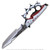 15" Foam Creed Delta Dag Game Replica Halloween Cosplay Costume Prop Silver