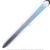 55" Foam Fran Teacher Sword Reincarnated Master Replica Anime Magical Cosplay Costume Intelligent Prop