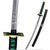 40.5" Steel LARP Cosplay Anime Tokito Muichiro Demon Sword Slayer Display Halloween Collector Replica