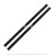 64” Polypropylene Modular Customizable Shaft Spear Trident Naginata Heads Rd Blk