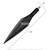 64” Polypropylene Modular Customizable Shaft Spear Trident Naginata Heads Rd Blk