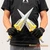 16.5" Set of 2 Foam Mighty Power Yellow Ranger Tsai Anime Tiger Morphin Cosplay