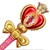 19.5" Foam Heart Spiral Moon Wand Magical Girl Hero Costume Anime Cosplay Prop
