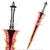49" Foam Solo Replica Costume Igris Game Anime Knight Cosplay Shadow Prop Red