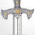 41" Medieval SparkFoam Knights Templar Sword