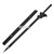 43" Sword Art Online Kazuto Kirigaya Kirito Black Sword Steel Cosplay Prop