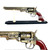 Western Cowboy Replica Gun w/ Stand