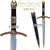 Historical Medieval Knight Great Sword Fantasy Dagger