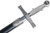 35" Excalibur Medieval Crusader Knight Sword with Sheath Costume