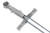 35" Excalibur Medieval Crusader Knight Sword with Sheath Costume