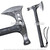 Tactical Survival Axe Multi USe Camping Hiking Hachet with Hammer Polymer Handle