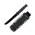 Black Mini Hunting Bowie Marines Fixed Blade Knife with Chain & Hard Sheath