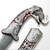 Genuine Handmade Iron Forged Silver Koftgari Damascus Steel Blade Dagger Knife