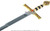 Richard Lion Heart  Medieval King Knights Sword With Scabbard