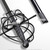 43" Black Stainless Steel Swept Hilt Guard Rapier Medieval Renaissance Sword