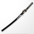 Hand Honed Black 1045 Steel Practical Sharp Katana Samurai Cutting Sword