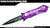 Purple Screaming Reaper Skull Assisted Open Pocket Folding Knife Glass Breaker