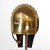 Medieval Brass Coated 18G Steel Roman Maximus Gladiator Helmet Collector Edition