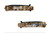 Desert Brown Camo Stiletto Assisted Open Folding Pocket Knife w/ Glass Breaker