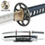 Munetoshi Handmade 1055 Through Harden Steel Cutting Sword Samurai Katana Blue