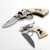 7.5"  Revolver Shape Fantasy Folding Knife w/ Gift Box Multiple Icons