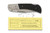 Mastiff Japanese Damascus Steel Hunting Folding Knife Kerry Horn Handle HRC 58