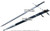 46" Two Handed Medieval Knights Long Strider Sword with Dagger & Scabbard