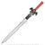 42" Foam Padded Fantasy Medieval Long Sword Cosplay Costume Prop New