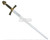 Ivanhoe Medieval Short Sword Knight Crusader Sword