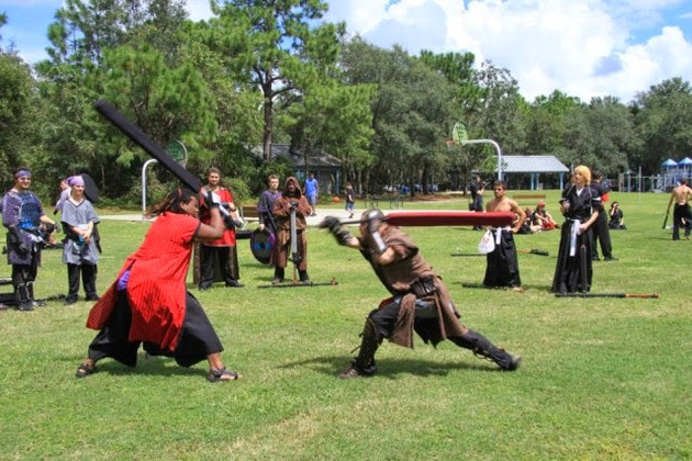 A Foam Sword or Axe is Best for Beginners