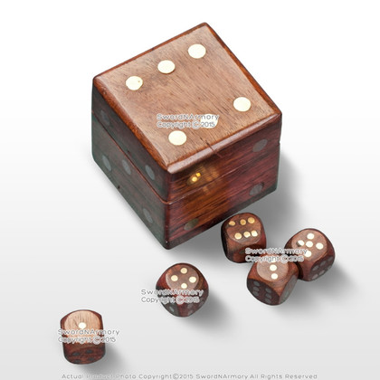 Wooden Dice Dating Back To Ancient Times