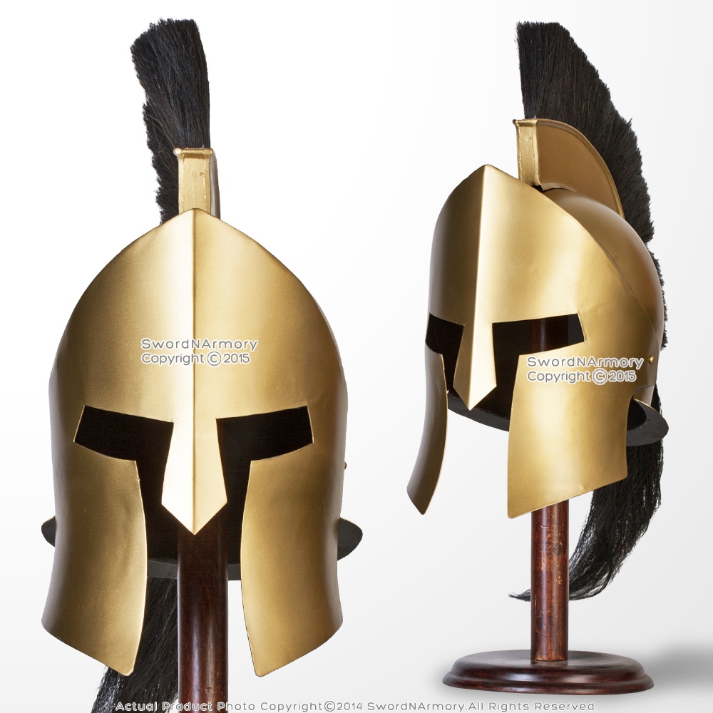 how to make a greek war helmet