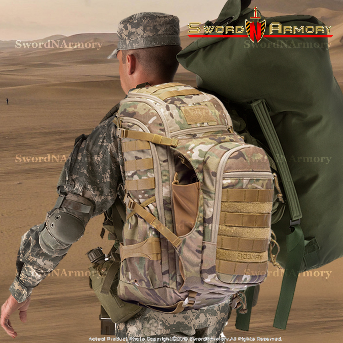 YAKEDA Camping Hunting Hiking Tactical Assault 3 Day Backpack