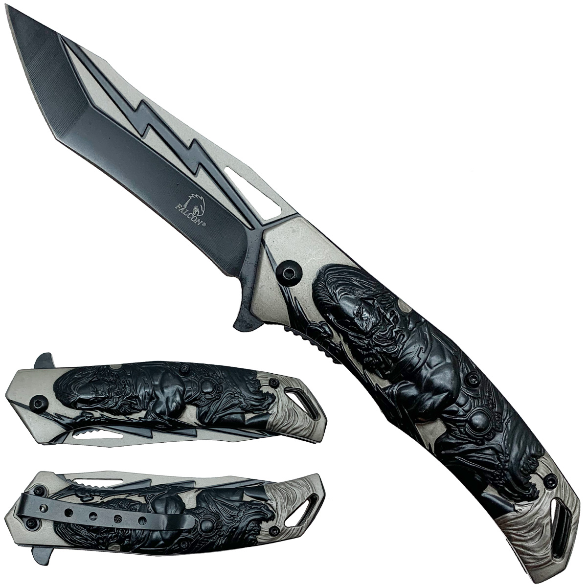 サンコン Falcon 440 Stainless ZEUS Folding Knife