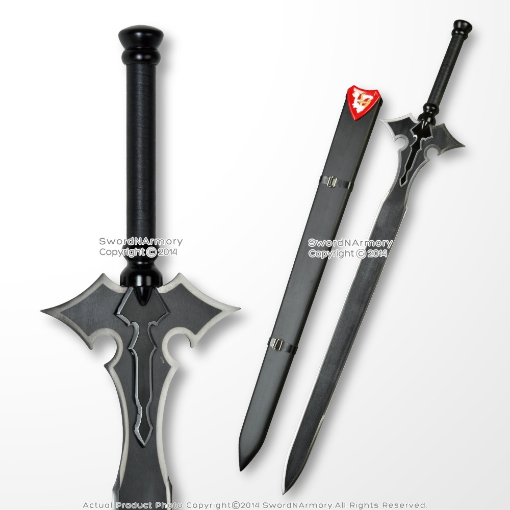 sword art online kirito sword replica metal