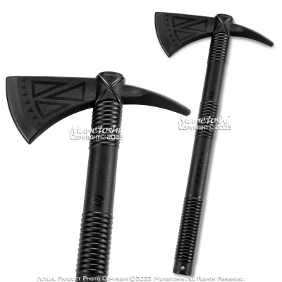 Black Polypropylene Axes Assassin Viking Tomahawk Theater Cosplay
