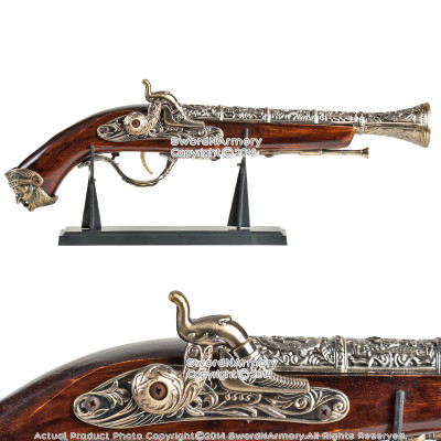 1688 Pirate Gun Flint Lock Blunderbuss Replica Pistol