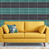 Emotion Green Patterned Tiles (10x30cm)