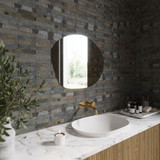 Split Face Dark Grey Tiles (15x30cm)