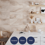 Marmer Onyx Rose Wall Tiles (30x60cm)