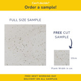 Pronto Rosenholm Grey Rigid core Luxury Vinyl Tiles (17.9x123cm) 10 pack