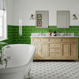 Matrix Green Gloss Wall Tiles (9.8x19.8cm)