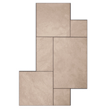 Metz Modular Beige Travertine