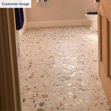 Canaletto Beige Terrazzo Effect Tiles 60x60cm Customer Floor
